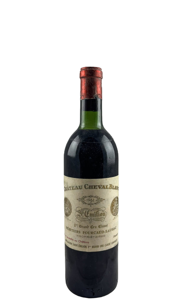 Bottle of Chateau Cheval Blanc, Saint-Emilion, 1961 - Red Wine - Flatiron Wines & Spirits - New York