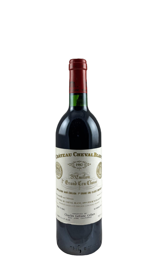 Bottle of Chateau Cheval Blanc, Saint-Emilion, 1982 - Red Wine - Flatiron Wines & Spirits - New York