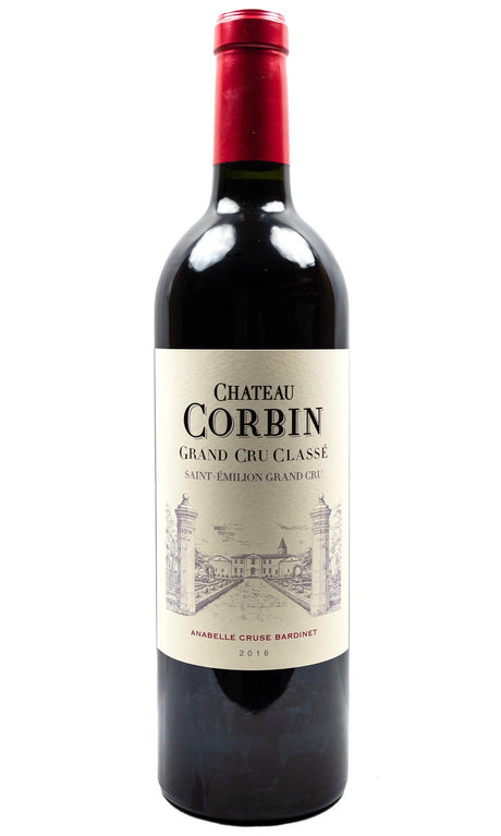 Bottle of Chateau Corbin, Saint-Emilion, 2016 - Red Wine - Flatiron Wines & Spirits - New York