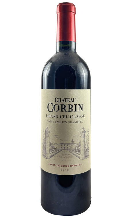 Bottle of Chateau Corbin, Saint Emilion Grand Cru, 2019 - Red Wine - Flatiron Wines & Spirits - New York