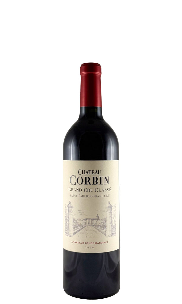 Bottle of Chateau Corbin, Saint Emilion Grand Cru, 2020 - Red Wine - Flatiron Wines & Spirits - New York