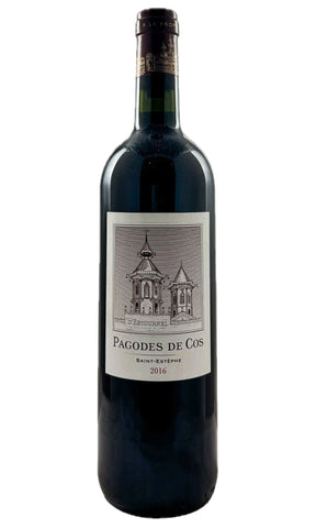 Bottle of Chateau Cos d'Estournel, Les Pagodes de Cos Saint-Estephe, 2016 - Red Wine - Flatiron Wines & Spirits - New York