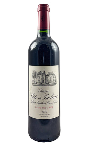 Bottle of Chateau Cote de Baleau, Saint Emilion, 2020 - Red Wine - Flatiron Wines & Spirits - New York