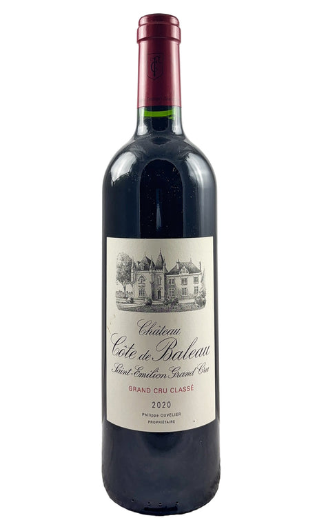 Bottle of Chateau Cote de Baleau, Saint Emilion, 2020 - Red Wine - Flatiron Wines & Spirits - New York