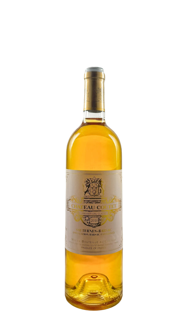 Bottle of Chateau Coutet, Coutet a Barsac (Sauternes), 2010 - Dessert Wine - Flatiron Wines & Spirits - New York