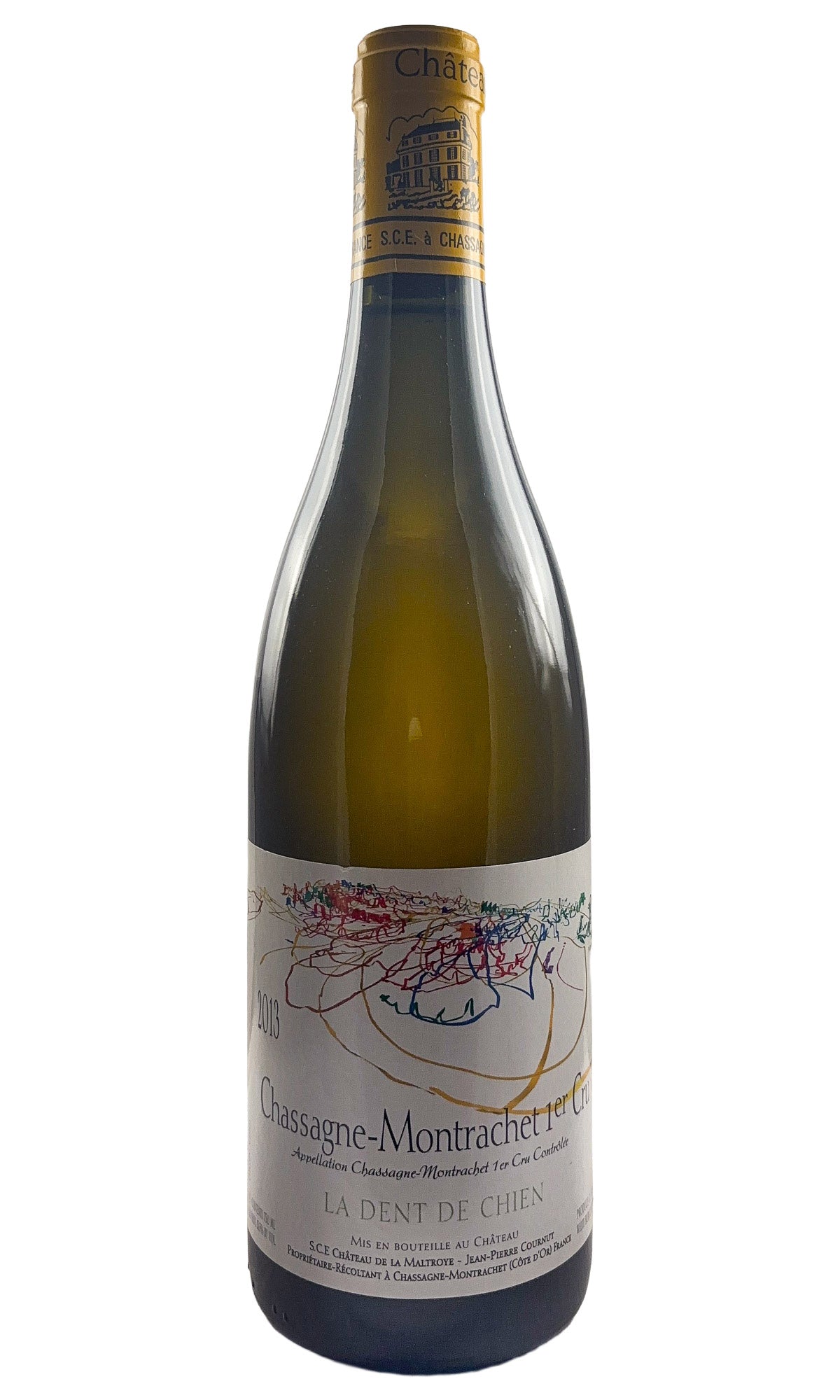 Bottle of Chateau De La Maltroye, Chassagne-Montrachet La Dent De Chien, 2013 - White Wine - Flatiron Wines & Spirits - New York
