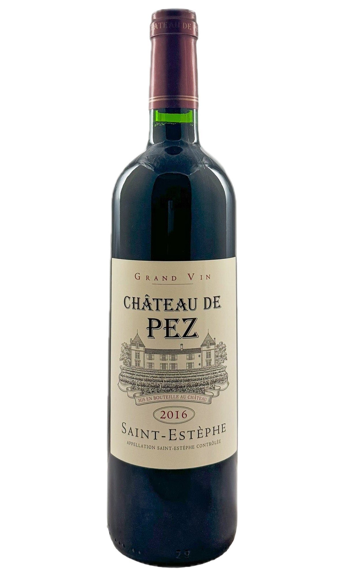 Bottle of Chateau De Pez, Saint Estephe, 2016 - Red Wine - Flatiron Wines & Spirits - New York
