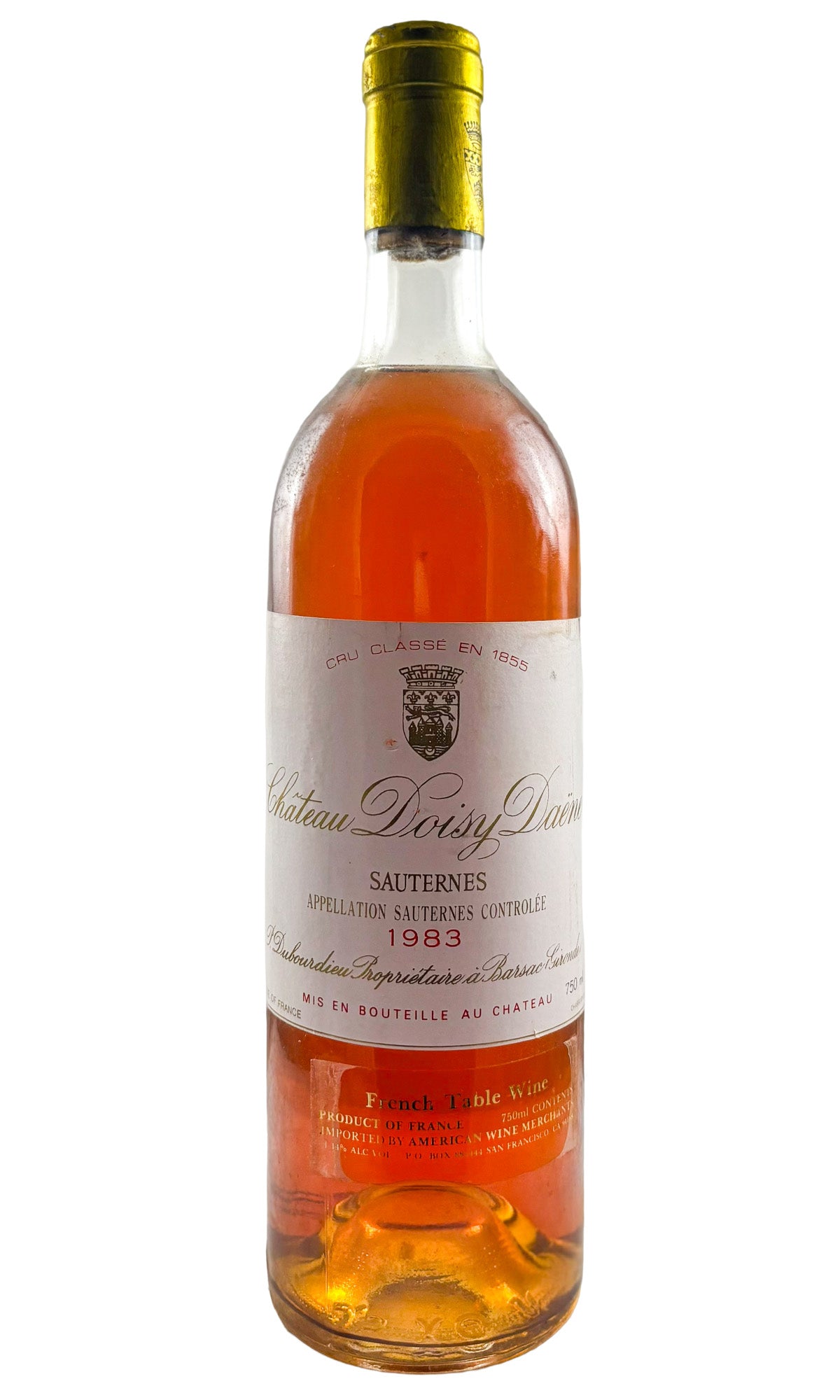 Chateau Doisy-Daene, Sauternes, 1983 – Flatiron Wines & Spirits NYC