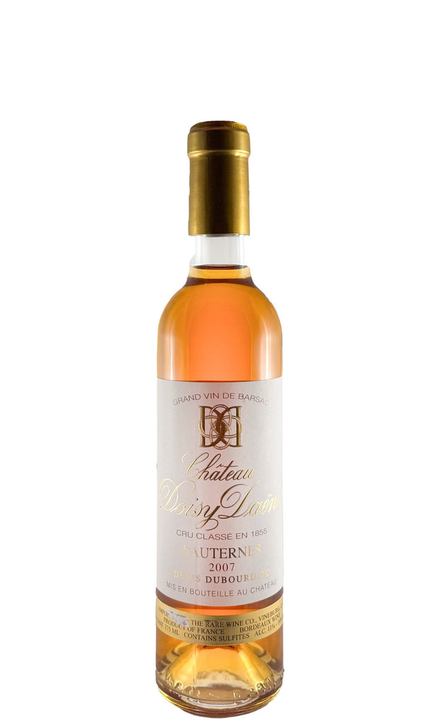 Bottle of Chateau Doisy-Daene, Sauternes, 2007 (375ml) - Dessert Wine - Flatiron Wines & Spirits - New York