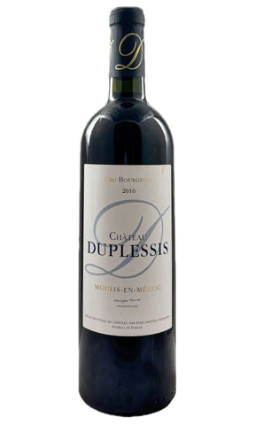 Bottle of Chateau Duplessis, Moulis-en-Medoc Red, 2016 - Red Wine - Flatiron Wines & Spirits - New York