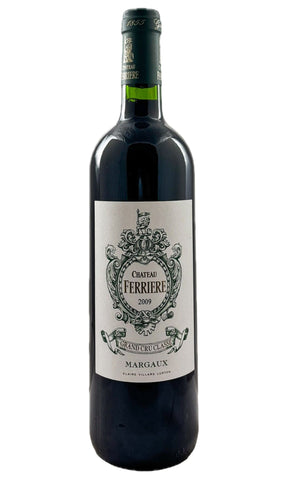 Bottle of Chateau Ferriere, Margaux, 2009 - Red Wine - Flatiron Wines & Spirits - New York