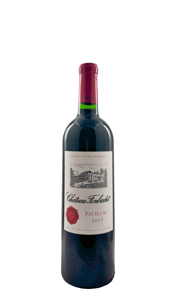 Bottle of Chateau Fonbadet, Pauillac, 2015 - Red Wine - Flatiron Wines & Spirits - New York