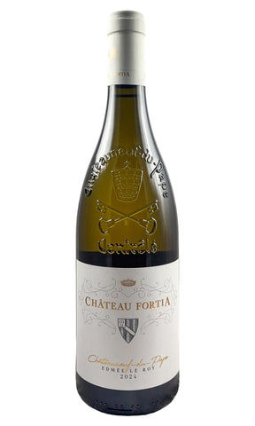Bottle of Chateau Fortia, Chateauneuf-du-Pape Blanc "Edmee Le Roy", 2024 - White Wine - Flatiron Wines & Spirits - New York