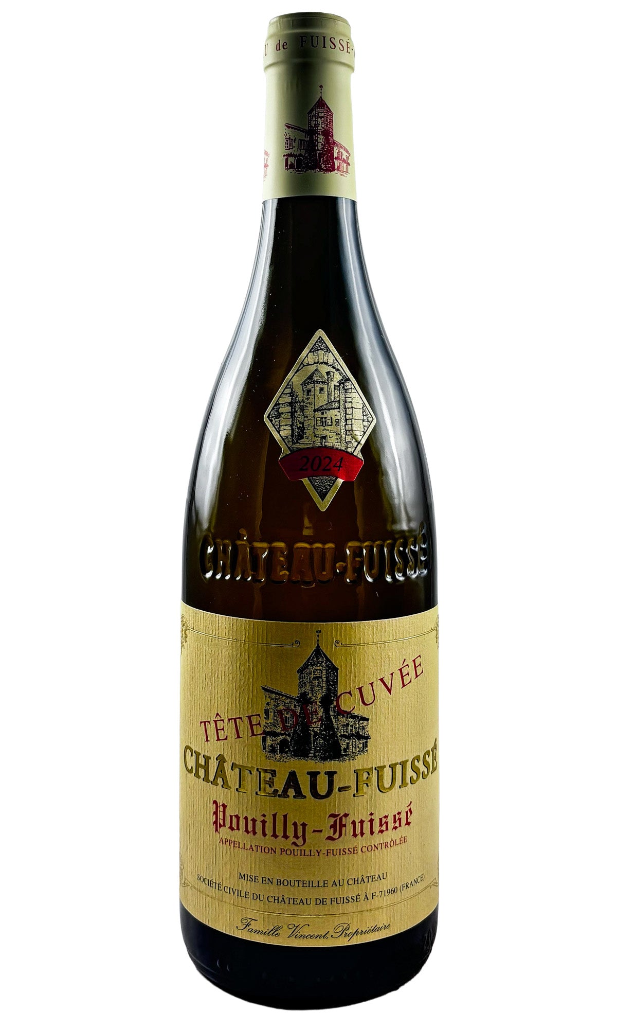 Bottle of Chateau Fuisse, Pouilly-Fuisse Tete de Cuvee, 2024 - White Wine - Flatiron Wines & Spirits - New York