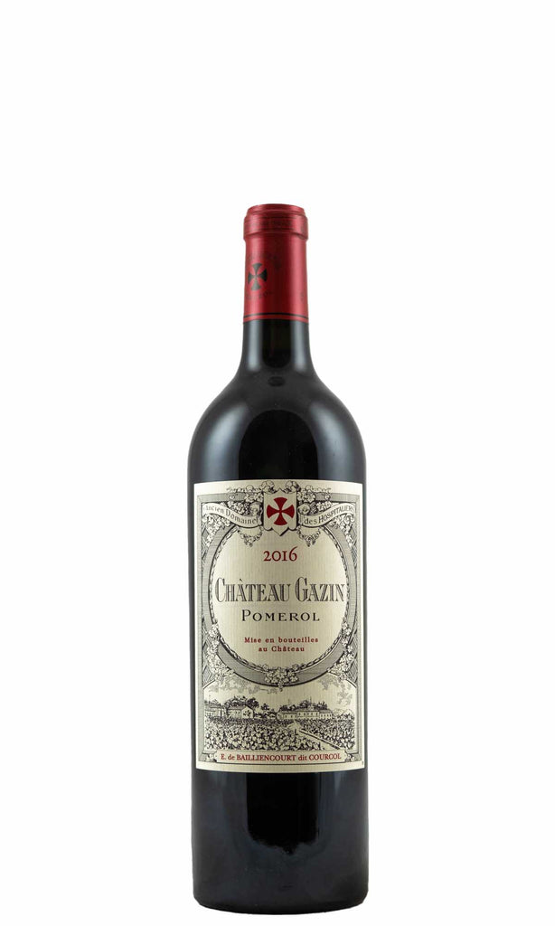 Bottle of Chateau Gazin, Pomerol, 2016 - Red Wine - Flatiron Wines & Spirits - New York