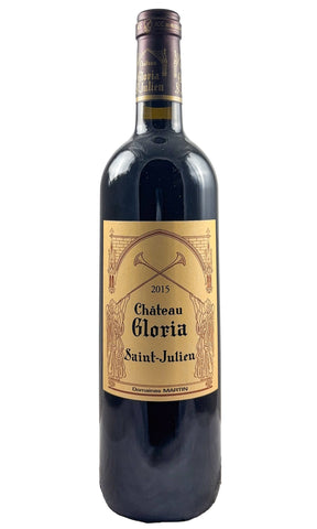 Bottle of Chateau Gloria, Saint-Julien, 2015 - Red Wine - Flatiron Wines & Spirits - New York