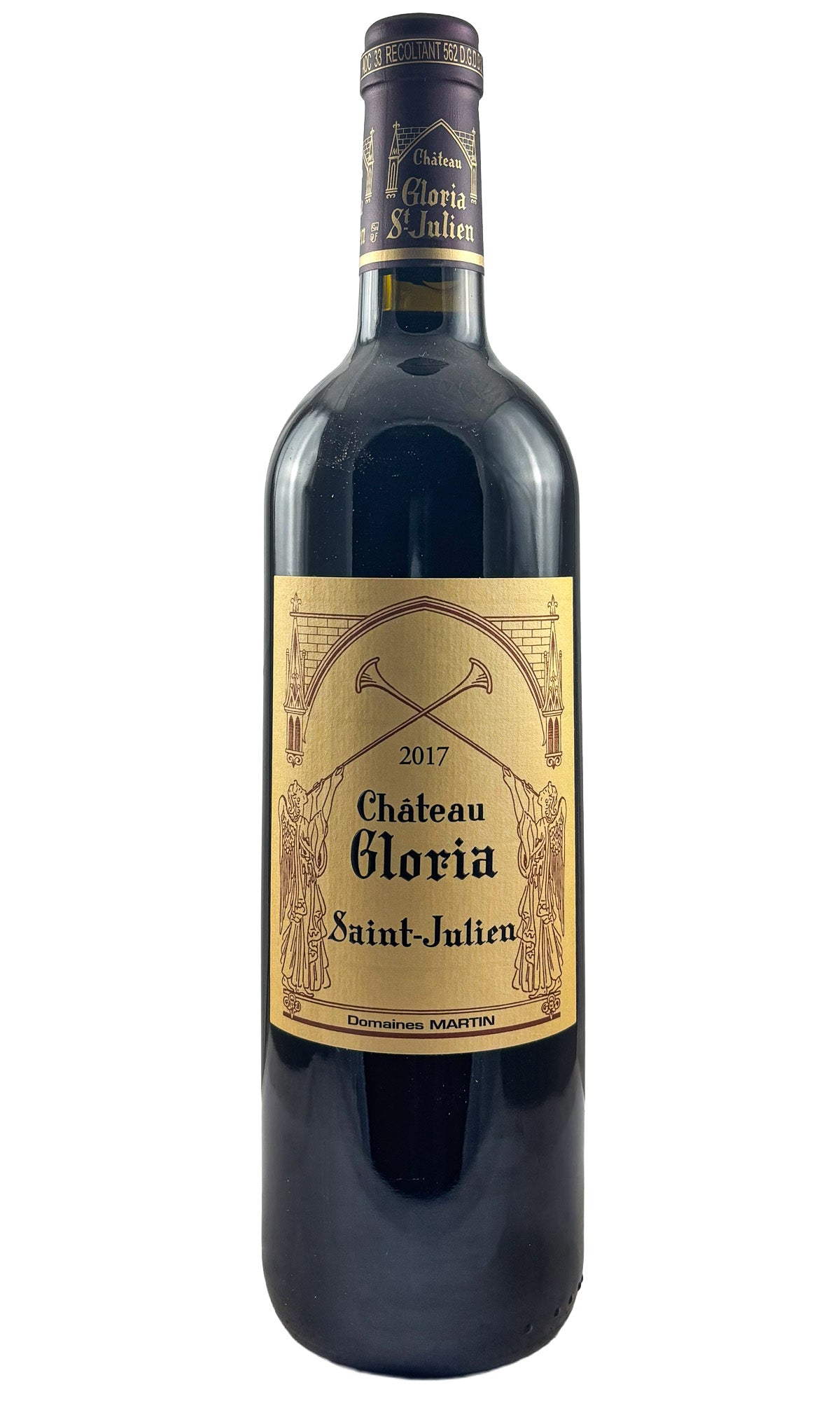 Bottle of Chateau Gloria, Saint Julien, 2017 - Red Wine - Flatiron Wines & Spirits - New York