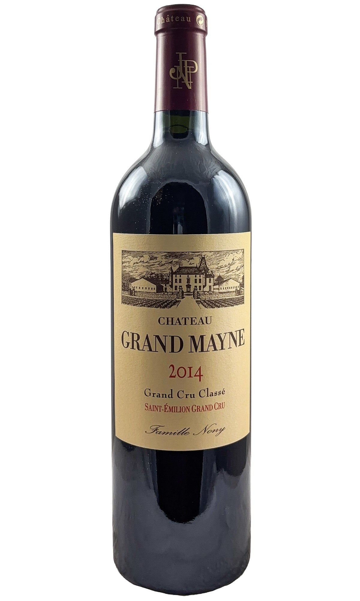 Bottle of Chateau Grand Mayne, Saint Emilion Grand Cru, 2014 - Red Wine - Flatiron Wines & Spirits - New York