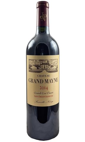 Bottle of Chateau Grand Mayne, Saint Emilion Grand Cru, 2014 - Red Wine - Flatiron Wines & Spirits - New York