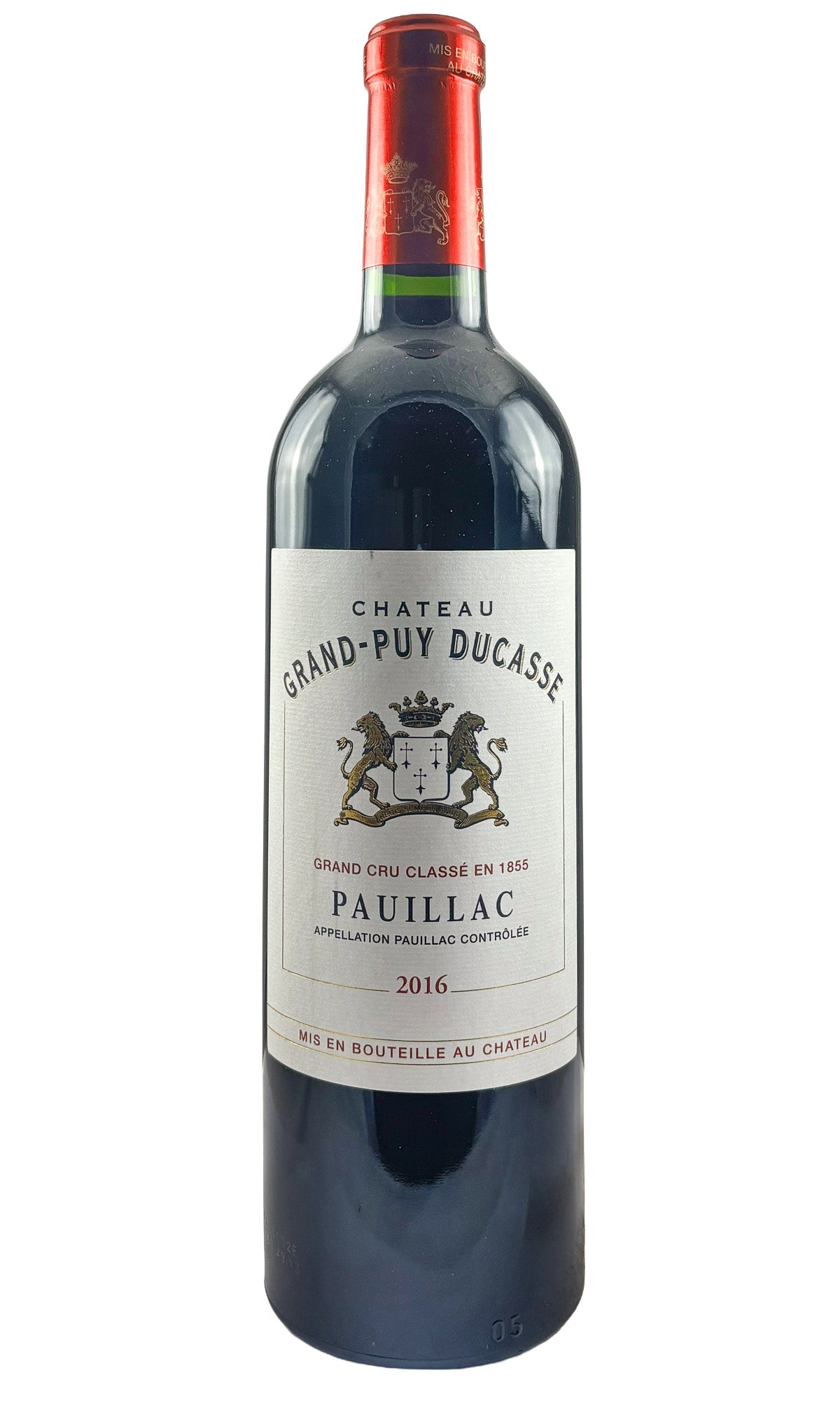 Bottle of Chateau Grand-Puy Ducasse, Paulilac, 2016 - Red Wine - Flatiron Wines & Spirits - New York