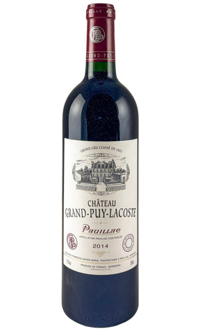 Bottle of Chateau Grand-Puy-Lacoste, Pauillac, 2014 - Red Wine - Flatiron Wines & Spirits - New York