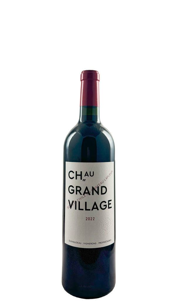 Bottle of Chateau Lafleur, Chateau Grand Village Rouge, 2022 - Red Wine - Flatiron Wines & Spirits - New York