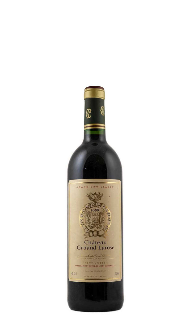 Bottle of Chateau Gruaud-Larose, Saint-Julien, 1989 - Red Wine - Flatiron Wines & Spirits - New York