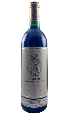Bottle of Chateau Gruaud-Larose, Saint Julien, 1994 - Red Wine - Flatiron Wines & Spirits - New York