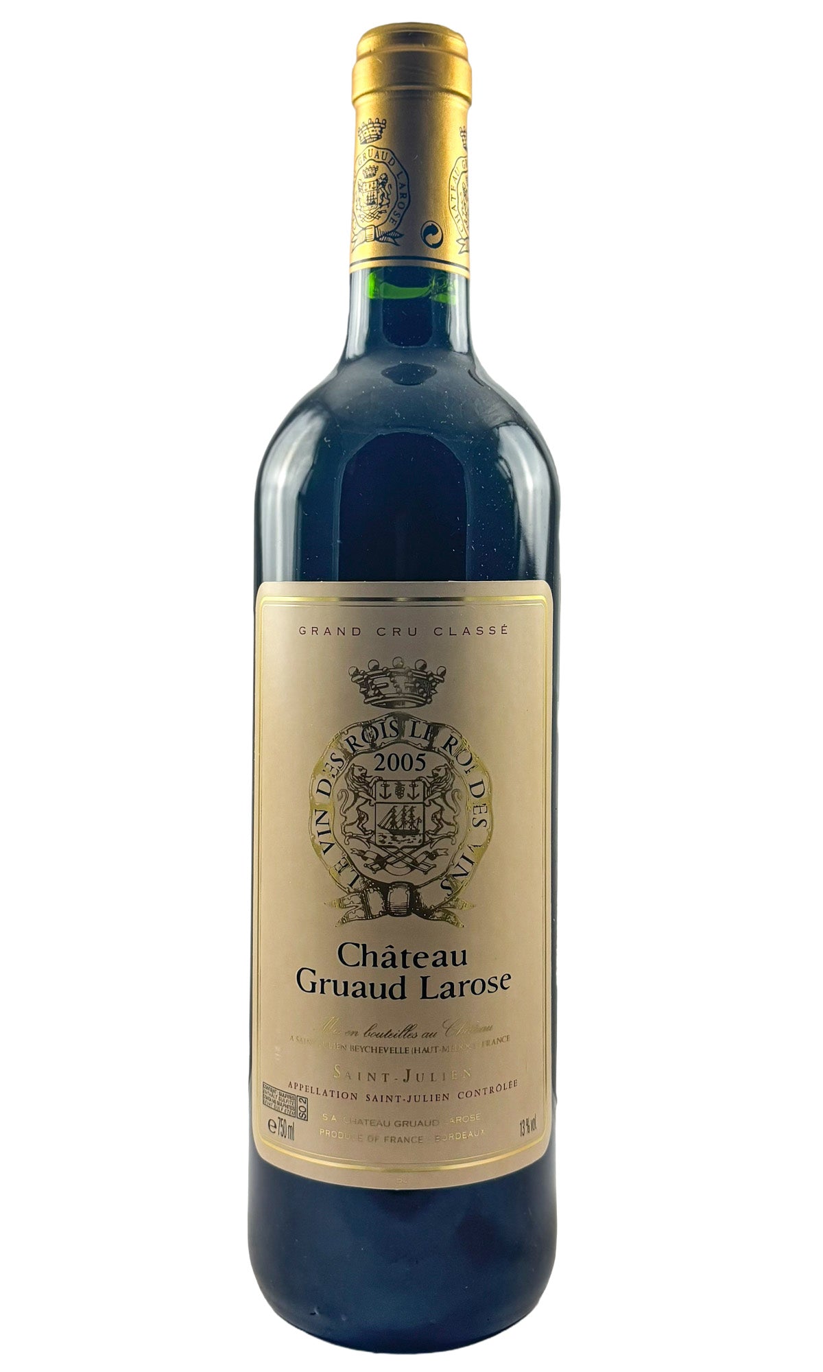 Bottle of Chateau Gruaud-Larose, Saint Julien, 2005 - Red Wine - Flatiron Wines & Spirits - New York