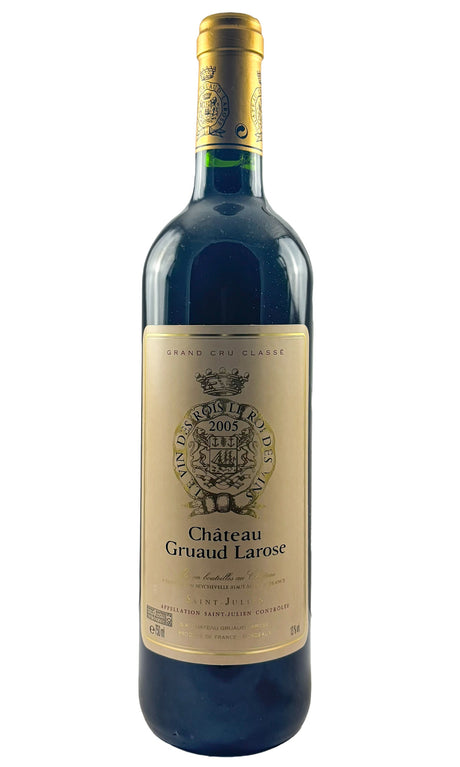Bottle of Chateau Gruaud-Larose, Saint Julien, 2005 - Red Wine - Flatiron Wines & Spirits - New York