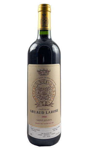 Bottle of Chateau Gruaud-Larose, Saint Julien, 2006 - Red Wine - Flatiron Wines & Spirits - New York