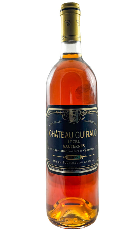 Bottle of Chateau Guiraud, Sauternes, 1997 - Dessert Wine - Flatiron Wines & Spirits - New York