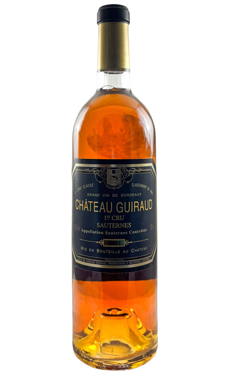 Bottle of Chateau Guiraud, Sauternes, 2001 - Dessert Wine - Flatiron Wines & Spirits - New York