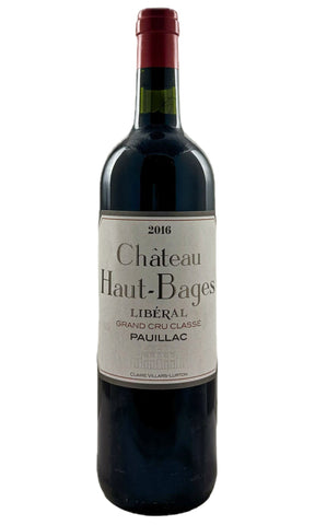 Bottle of Chateau Haut-Bages Liberal, Grand Cru Pauillac, 2016 - Red Wine - Flatiron Wines & Spirits - New York