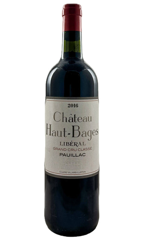Bottle of Chateau Haut-Bages Liberal, Grand Cru Pauillac, 2016 - Red Wine - Flatiron Wines & Spirits - New York
