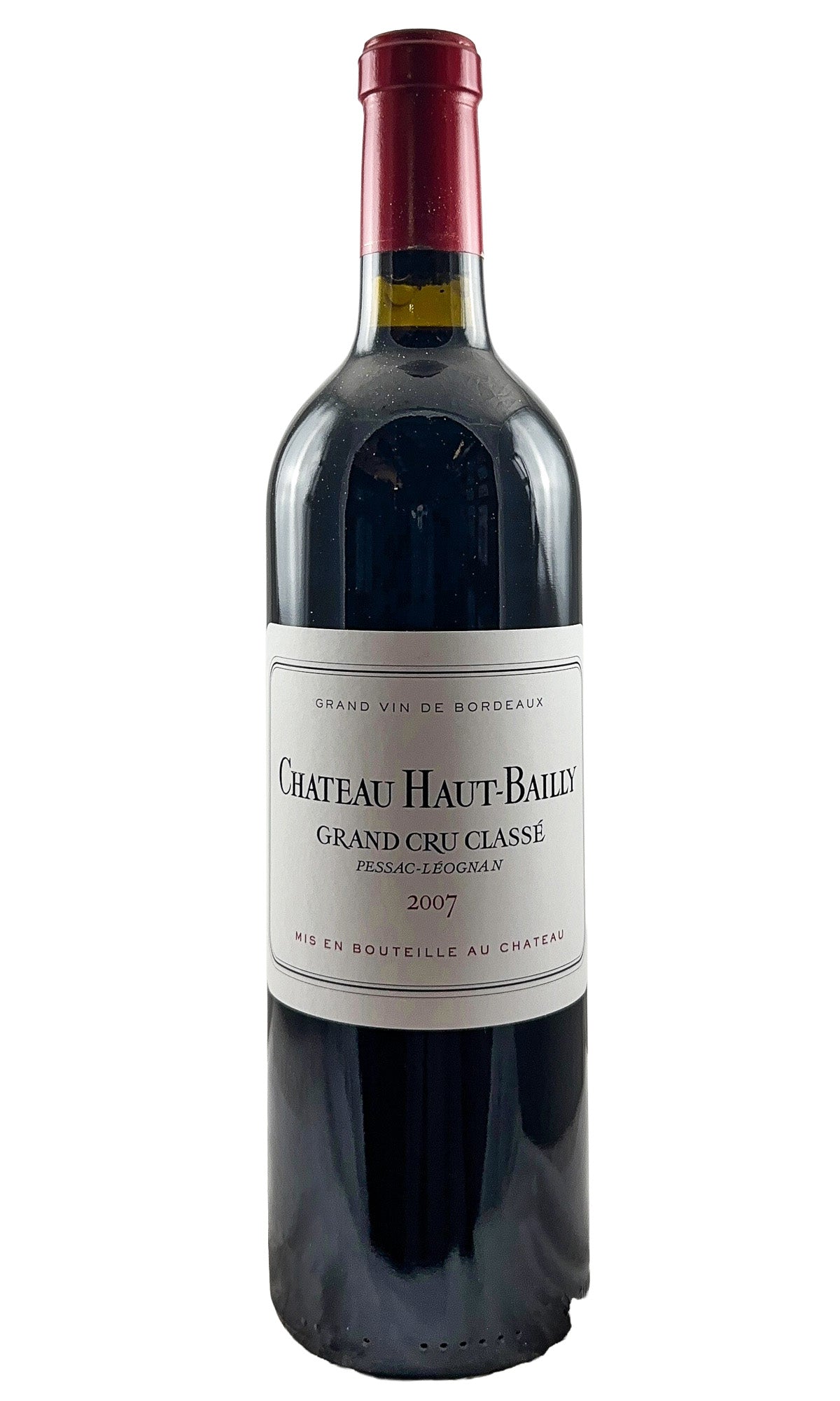 Bottle of Chateau Haut-Bailly, Pessac-Leognan, 2007 - Red Wine - Flatiron Wines & Spirits - New York