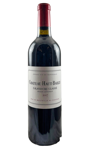 Bottle of Chateau Haut-Bailly, Pessac-Leognan, 2007 - Red Wine - Flatiron Wines & Spirits - New York
