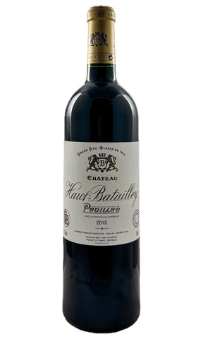 Bottle of Chateau Haut-Batailley, Grand Cru Pauillac, 2015 - Red Wine - Flatiron Wines & Spirits - New York