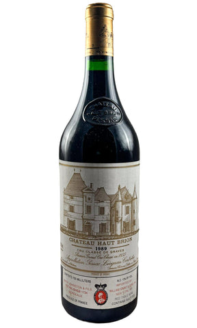 Bottle of Chateau Haut-Brion, Pessac-Leognan, 1989 - Red Wine - Flatiron Wines & Spirits - New York