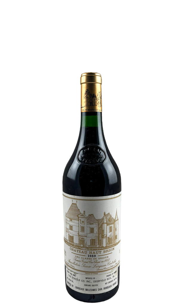Bottle of Chateau Haut-Brion, Pessac-Leognan, 1989 - Red Wine - Flatiron Wines & Spirits - New York