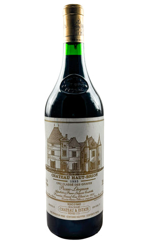 Bottle of Chateau Haut-Brion, Pessac-Leognan 1er Cru Classe, 1995 - Red Wine - Flatiron Wines & Spirits - New York