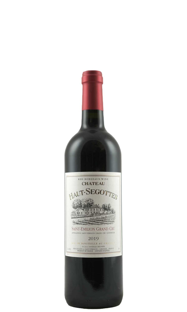 Bottle of Chateau Haut Segottes, Saint Emilion Grand Cru, 2019 - Red Wine - Flatiron Wines & Spirits - New York