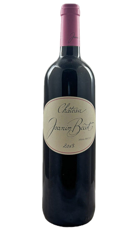 Bottle of Chateau Joanin Becot, Castillon Cotes de Bordeaux, 2018 - Red Wine - Flatiron Wines & Spirits - New York