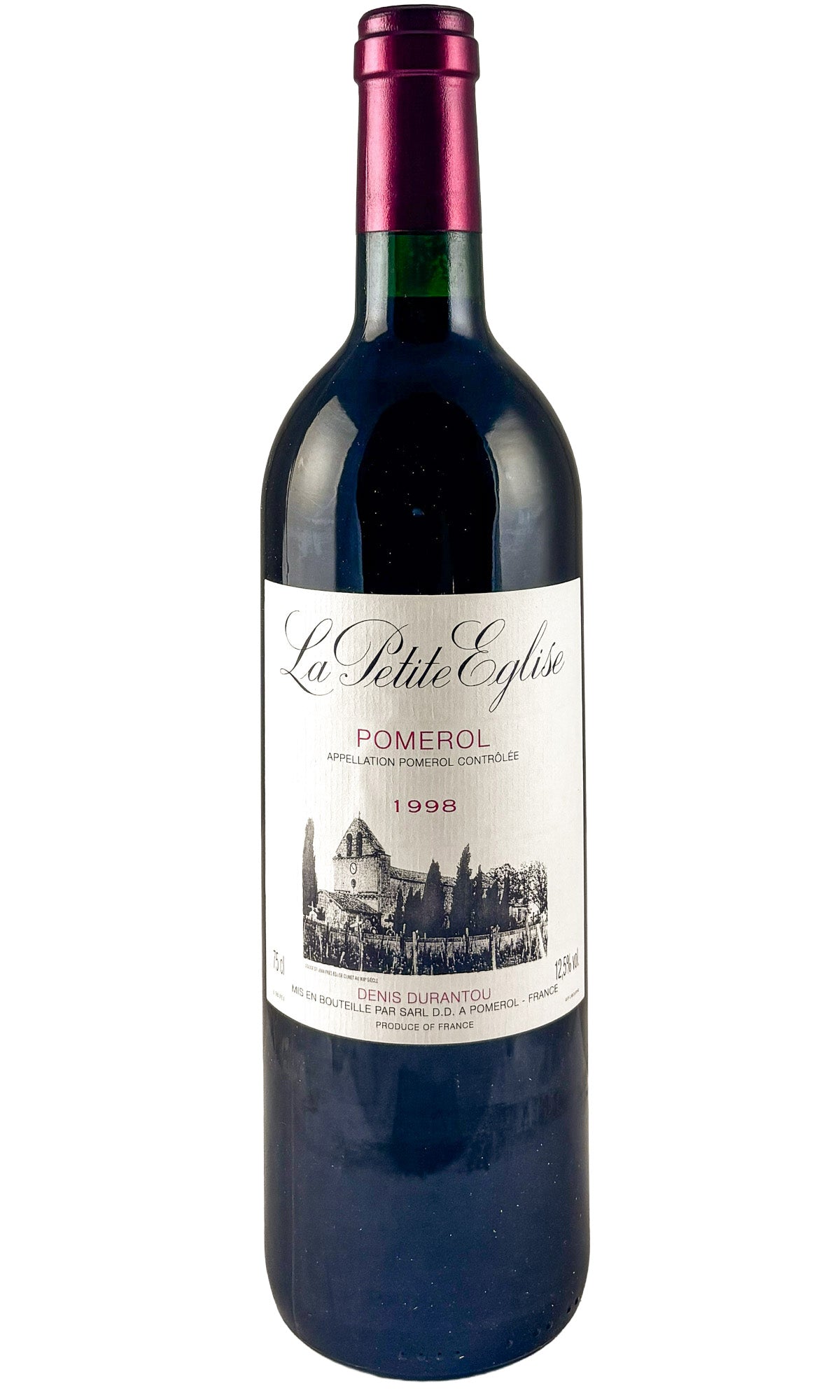 Bottle of Chateau L'Eglise Clinet, Pomerol La Petite Eglise, 1998 - Red Wine - Flatiron Wines & Spirits - New York