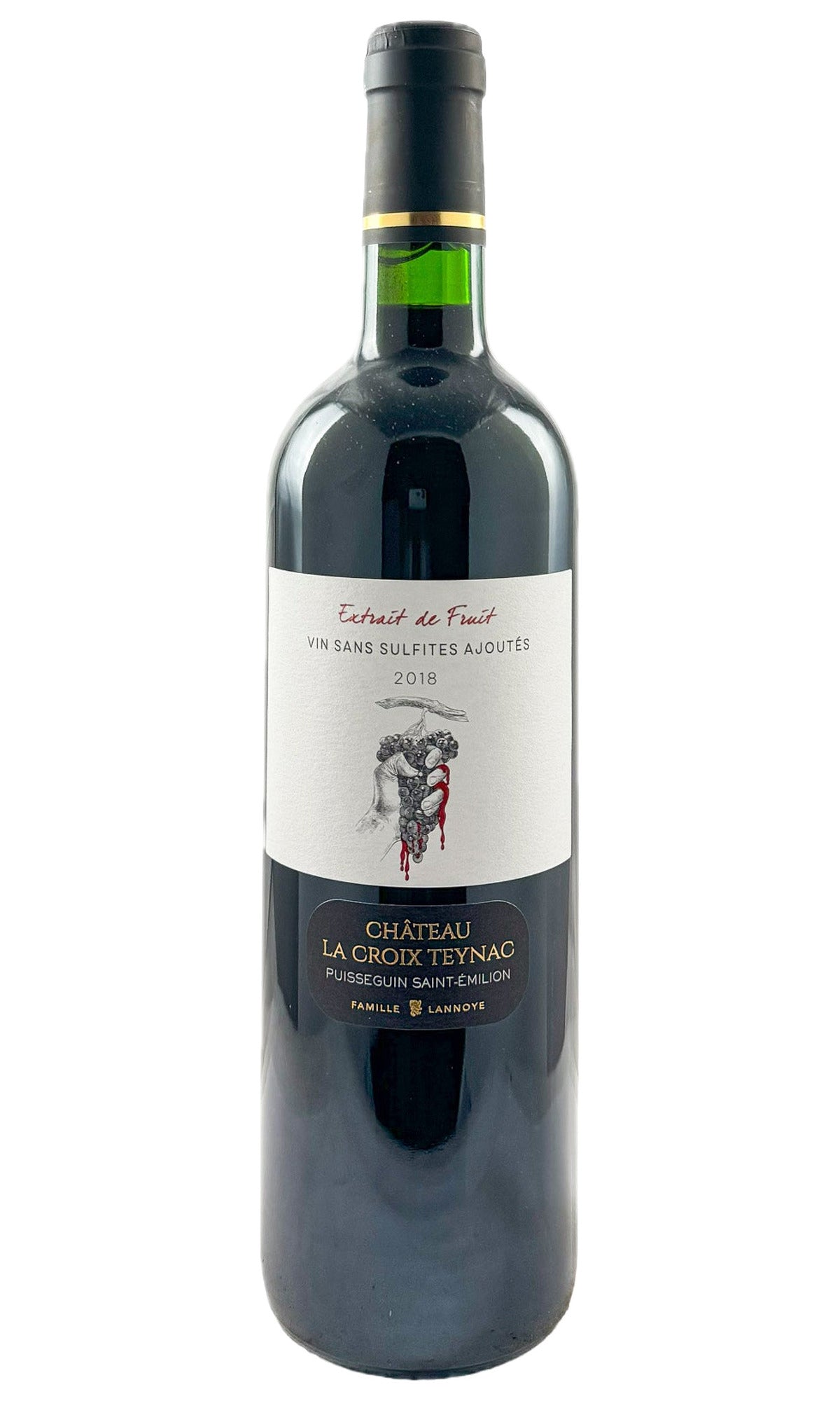 Bottle of Chateau La Croix Teynac, Puisseguin Saint Emilion, 2018 - Red Wine - Flatiron Wines & Spirits - New York