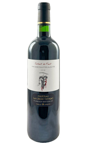 Bottle of Chateau La Croix Teynac, Puisseguin Saint Emilion, 2018 - Red Wine - Flatiron Wines & Spirits - New York