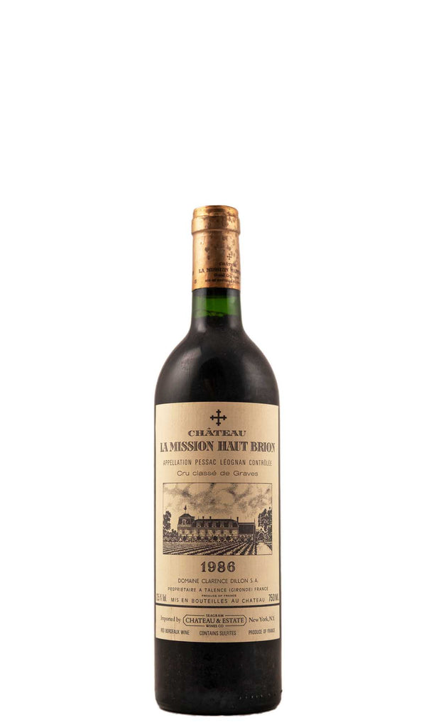 Bottle of Chateau La Mission Haut-Brion, Pessac-Leognan, 1986 - Red Wine - Flatiron Wines & Spirits - New York