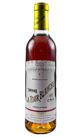 Bottle of Chateau La Tour Blanche, Sauternes, 2001 (375ml) - Dessert Wine - Flatiron Wines & Spirits - New York