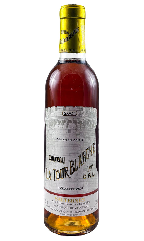 Bottle of Chateau La Tour Blanche, Sauternes, 2001 (375ml) - Dessert Wine - Flatiron Wines & Spirits - New York