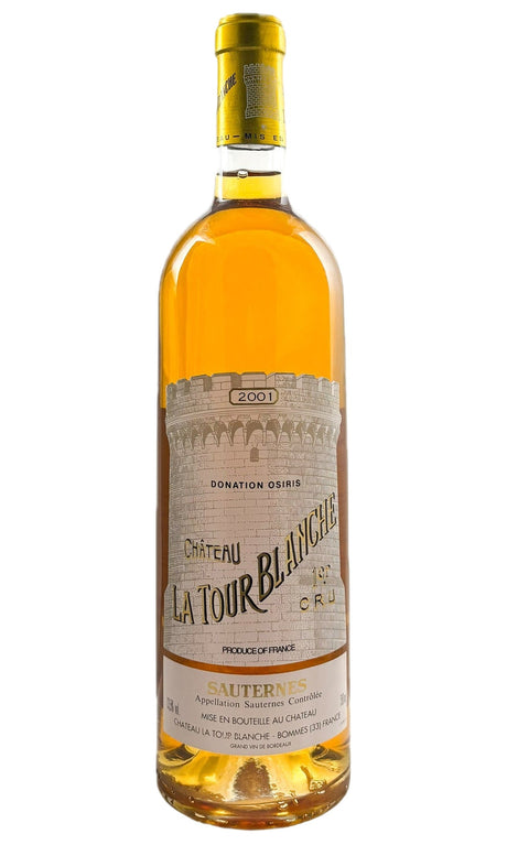 Bottle of Chateau La Tour Blanche, Sauternes, 2001 - Dessert Wine - Flatiron Wines & Spirits - New York